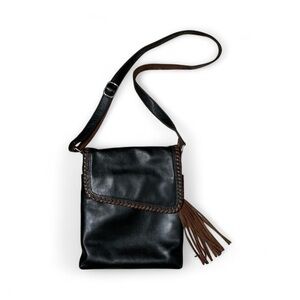 ILI New York genuine leather large crossbody